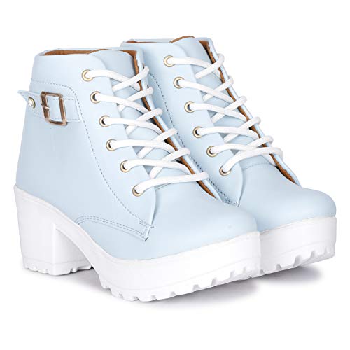 KRAFTER Women's & Girl's Classic Winter Boot-Sky-1-41 - Image 1