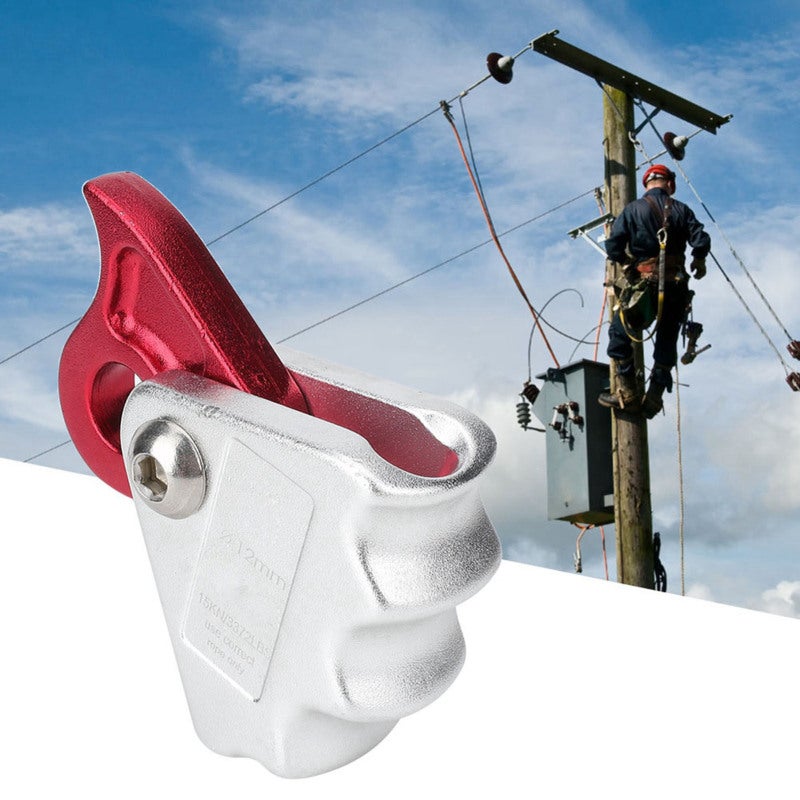 CAMNAL Outdoor Sports Alloy Auto Lock Fall Arrester Rope Grab Mountaineering Rock Climbing - Image 2