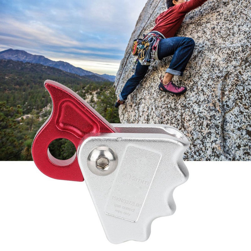 CAMNAL Outdoor Sports Alloy Auto Lock Fall Arrester Rope Grab Mountaineering Rock Climbing - Image 3