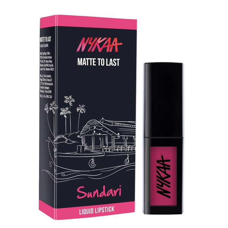 Nykaa Matte To Last Lipstick Matte Finish Sundari 26 - Image 4