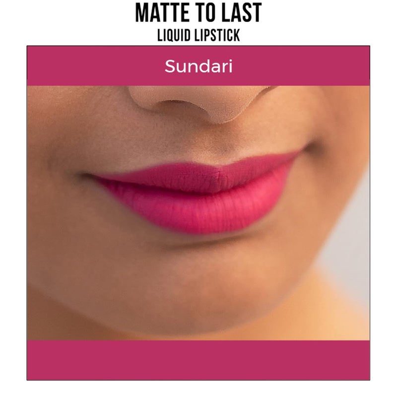 Nykaa Matte To Last Lipstick Matte Finish Sundari 26 - Image 3