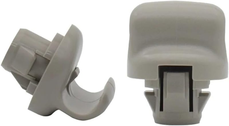 Wivplex 2x Sun Visor Hook Clips for Nissan Qashqai & Dualis - Image 2