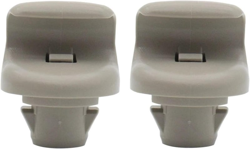 Wivplex 2x Sun Visor Hook Clips for Nissan Qashqai & Dualis - Image 1