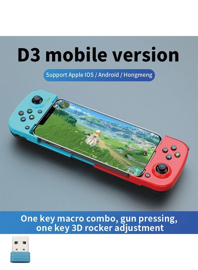 D3 Mobile Game Controller Gamepad for iPhone iOS Android PC PS4 Switch - Image 1