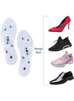 Generic A Pair of High Arch Orthopedic Shoe Insoles, Plantar Fasciitis Flatfoot Heel Pain Insoles, Arch Support for Men and Women, Breathable  - Image 5