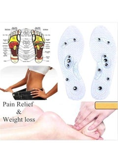 Generic A Pair of High Arch Orthopedic Shoe Insoles, Plantar Fasciitis Flatfoot Heel Pain Insoles, Arch Support for Men and Women, Breathable  - Image 3