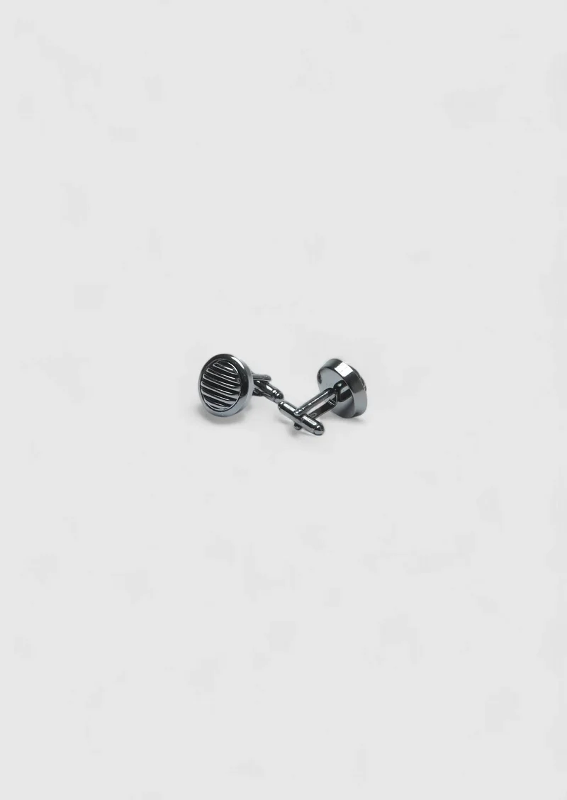 Ramsey Black Brass Cuff Link