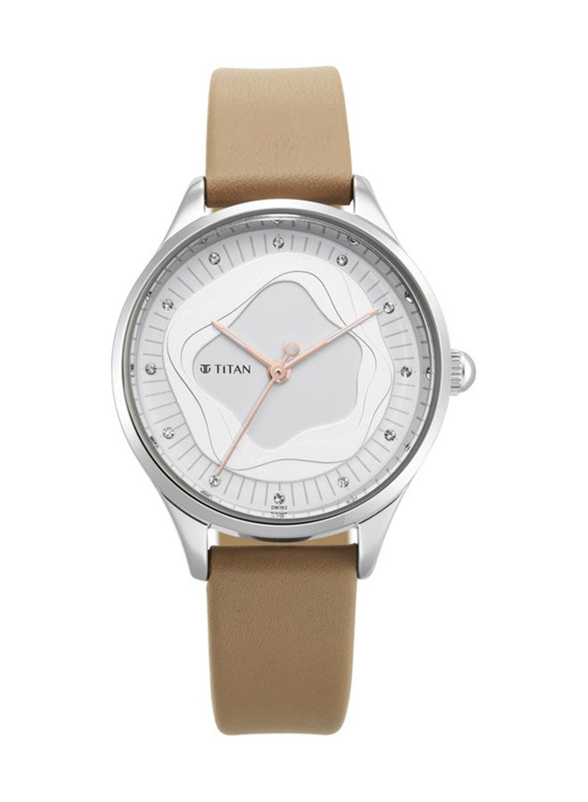 TITAN Leather Analog Wrist Watch 2649SL02 - Image 2