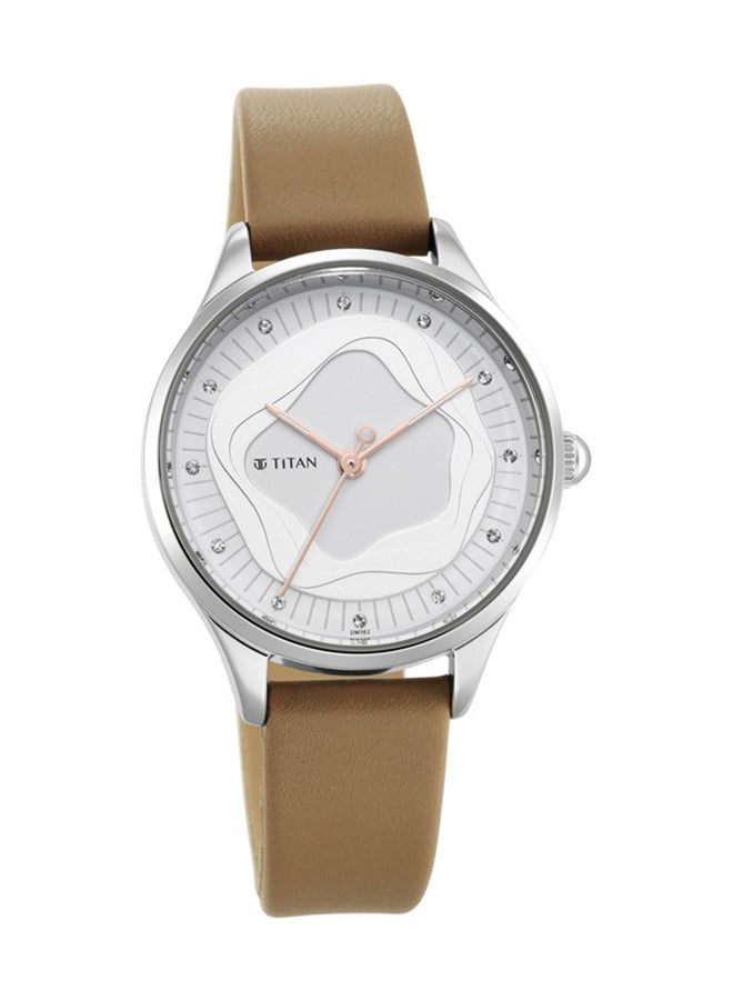 TITAN Leather Analog Wrist Watch 2649SL02 - Image 1