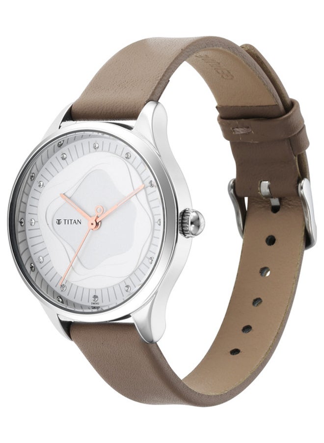 TITAN Leather Analog Wrist Watch 2649SL02 - Image 3