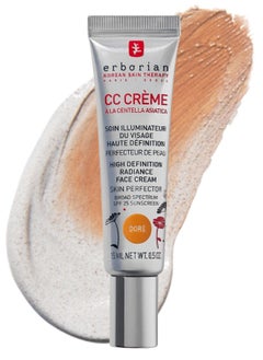 erborian ERBORIAN CC Cream SPF 25, Dore - Lightweight Coverage & Sun Protection 15ml  - Image 1