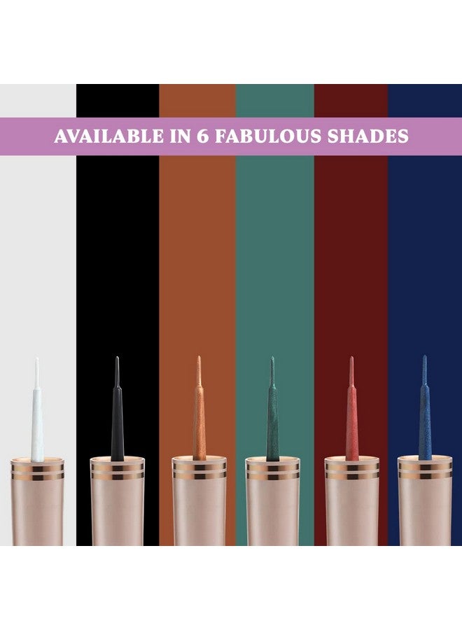 DAZLLER Liquid Eyeliner Waterproof, 9.5Ml, Black, Smudge-Proof, Matte, One Stroke Application, Long-Lasting, Deeply Pigmented, Lightweight, Quick-Drying - Image 5