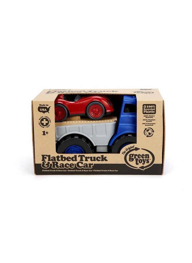 Green Toys Flatbed With Racecar/ Cb2  - Image 5