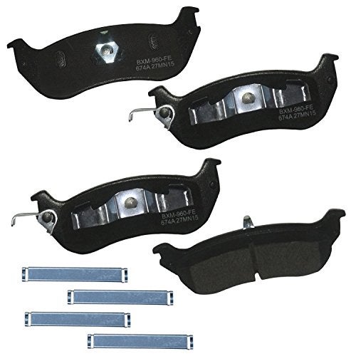 Bendix Premium SBM674A Semi-Metallic Rear Brake Pads for Ford Crown Victoria 2002-1996, Grand Marquis 2002-1996, Lincoln Town Car 2002-1996, Mercury Grand Marquis 2002-1996 - Image 4