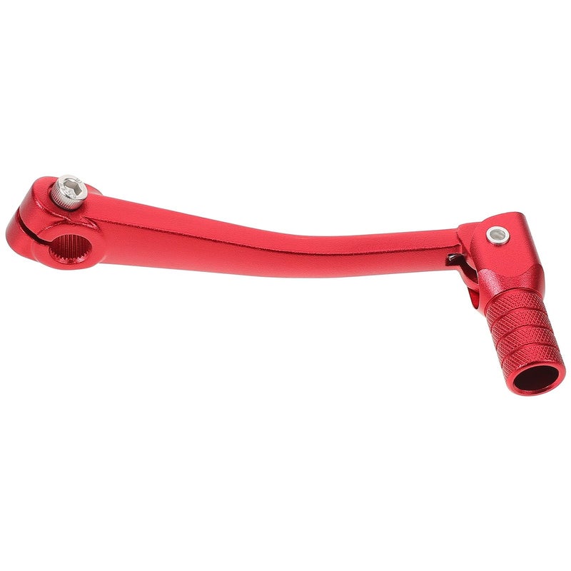 Aluminum Alloy Heel Toe Gear Shifter Lever For Off Road Dirt Bikes Red - Image 2