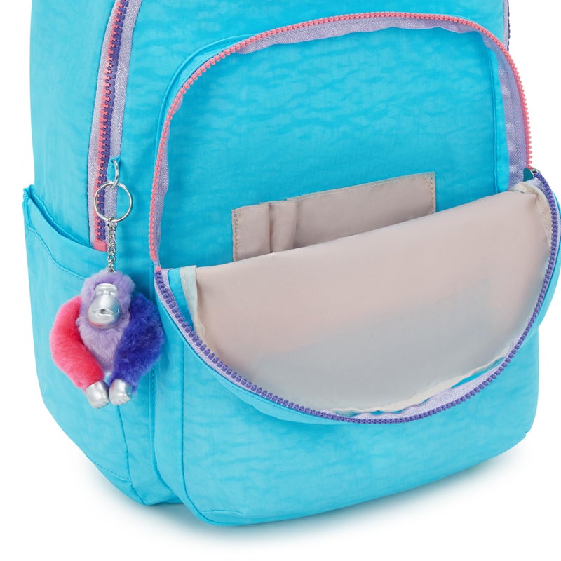 KIPLING KIPLING Kipling Women's Seoul Fc 15" Laptop Backpack, Durable, Roomy with Padded Shoulder Straps, Built-In Protective Sleeve - Image 5