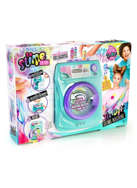 Tie-Dye Slime Mixing Machine for Kids – Create Colorful Scented Swirl Slime with Light Effects!