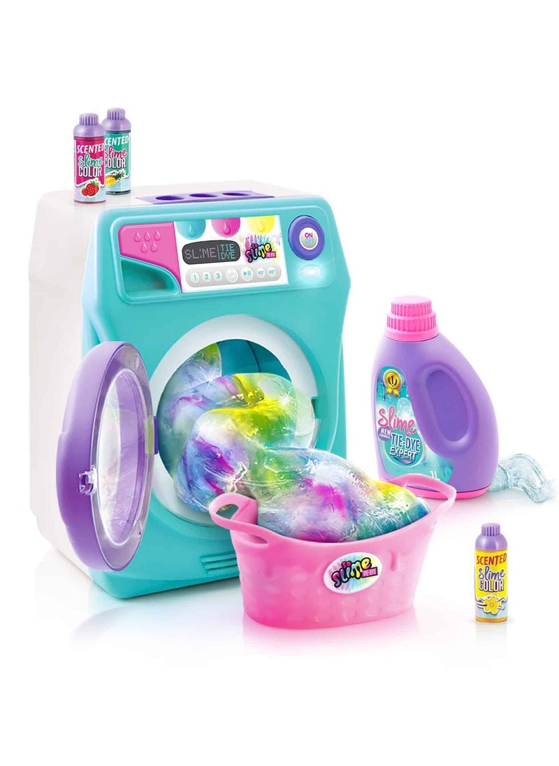 Tie & Dye - Tie-Dye Slime Mixing Machine for Kids – Create Colorful Scented Swirl Slime with Light Effects! - Image 1