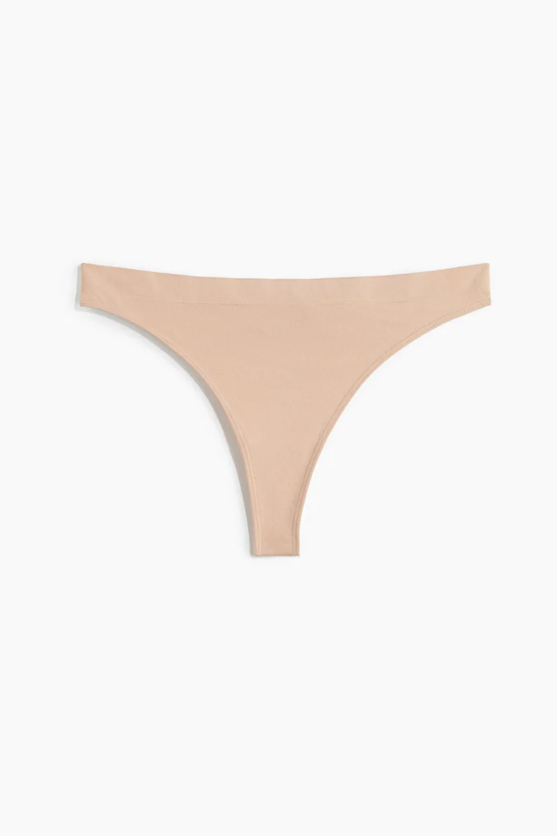 H&M 5-pack seamless thong briefs