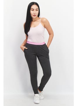 French Connection Women Regular Fit Solid Stretchable Jogger Pants, Grey  - Image 4