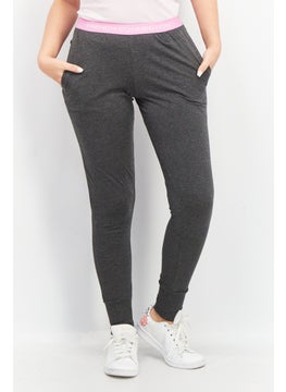 French Connection Women Regular Fit Solid Stretchable Jogger Pants, Grey  - Image 1