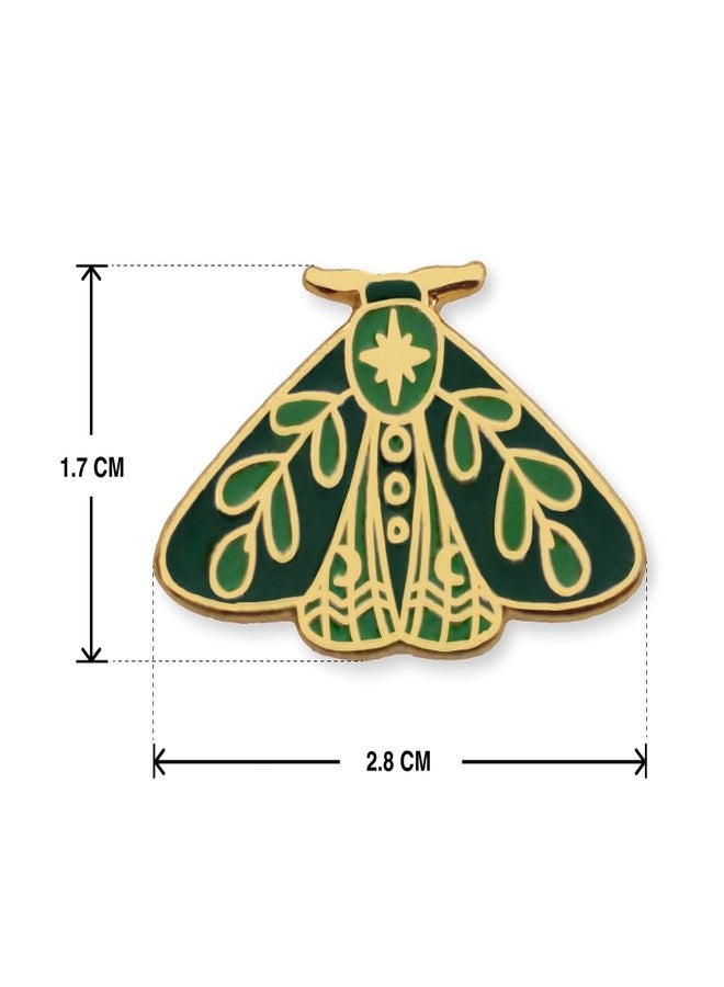 FURE Mystic Butterfly Enamel Pins - Set of 3 Multi-Colour Metal Enamel Pins for Men & Women - Image 5