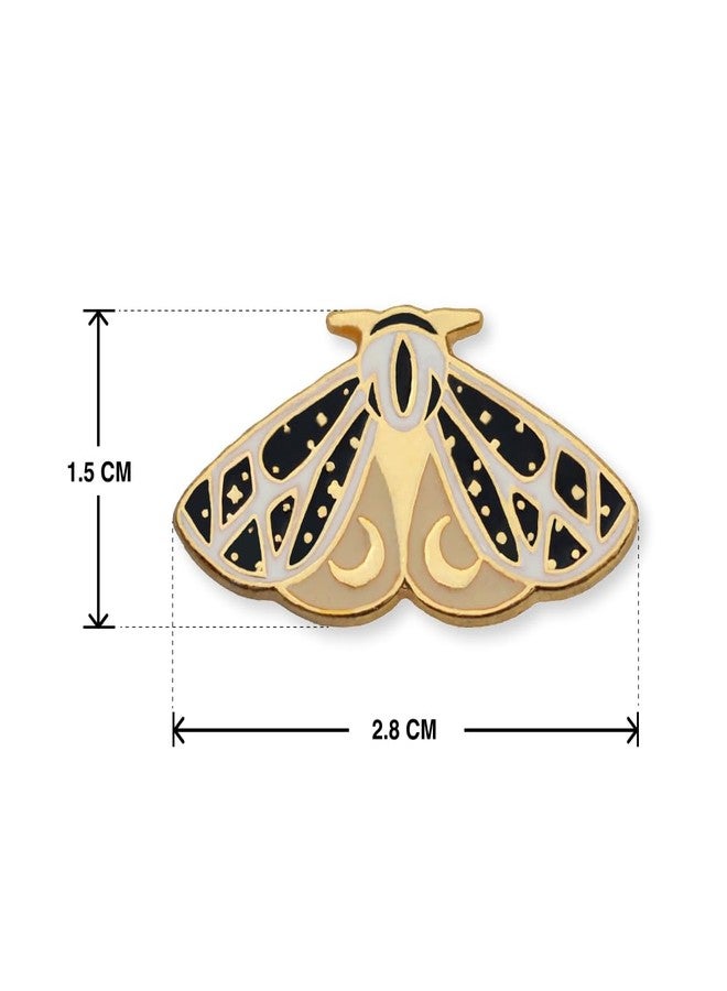 FURE Mystic Butterfly Enamel Pins - Set of 3 Multi-Colour Metal Enamel Pins for Men & Women - Image 4