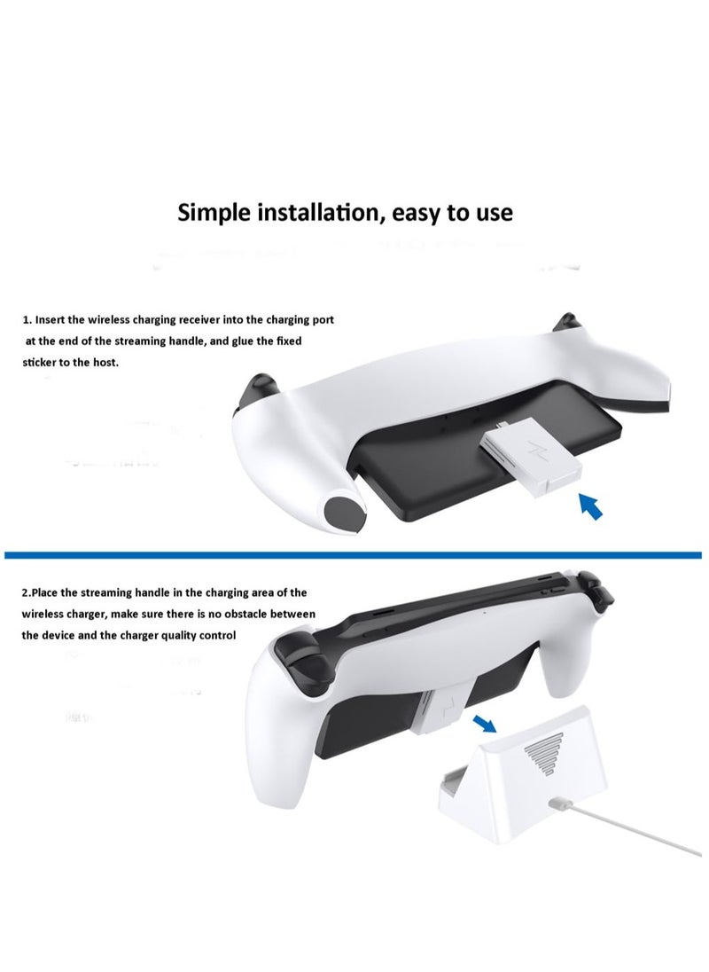 Charging Dock for Playstation Portal Game Console Controller Charger for Playstation Portal with USB C Charging Cable