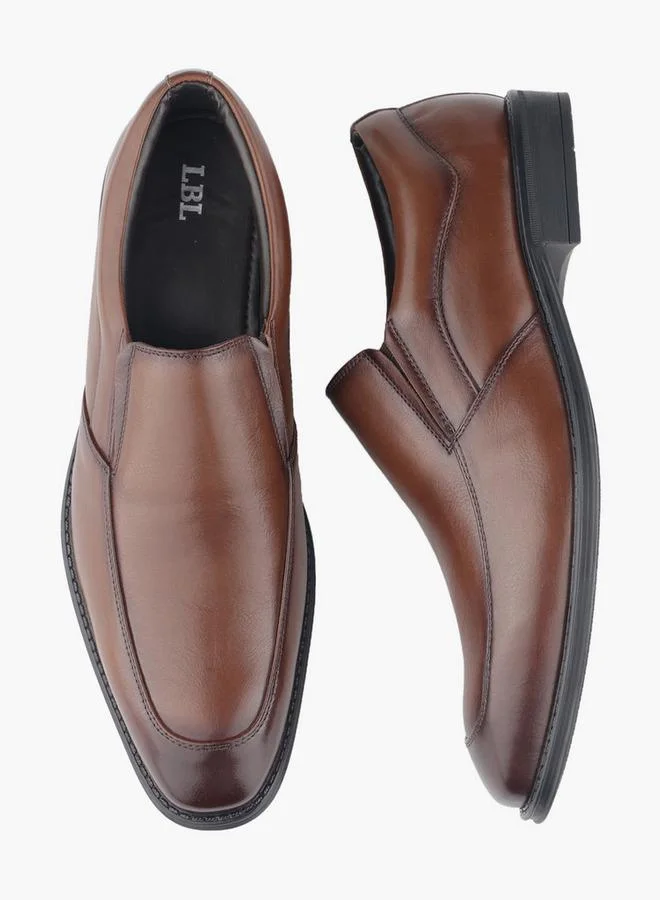 LBL By Shoexpress Men Slip-On Leather Loafers
