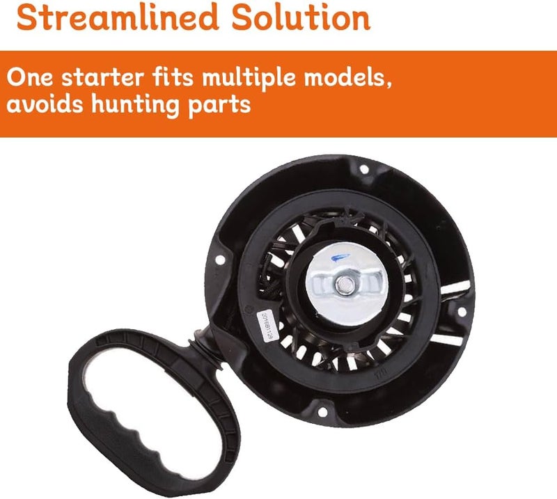 High-Performance Recoil Starter for For BS 1150, 1450, 1650 Snow Blower Engines - OEM 695738, 696711, 699335, and 798873 Compatible - Durable Replacement Starter for Winter Operations - Image 5