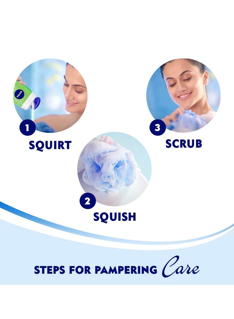 NIVEA Lemongrass and Oil Shower Gel(150ml) - Image 4