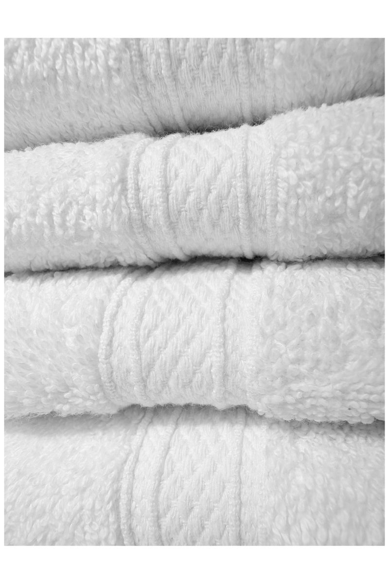 فابينني مناشف وجه فاخرة من القطن بنسبة 100%، 6 قطع، مقاس 33×33 سم، مناشف غسيل 13×13 بوصة، منشفة صغيرة ناعمة وماصة، تصميم بحافة مزدوجة، مجموعة مناشف أطباق متعددة الاستخدامات للحمامات وغرف الطعام والصالات الرياضية والفنادق والمنتجعات الصحية - Image 4