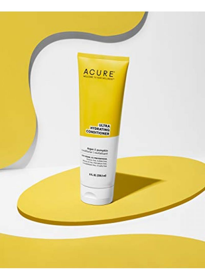 Acure Ultra Hydrating Shampoo & Conditioner Duo  100% Vegan  With Argan Oil & Pumpkin  Ultra Moisturizing  8 Fl Oz. Each - Image 3