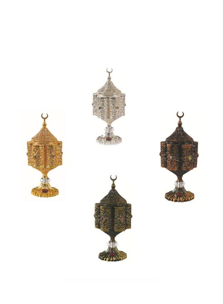 Classical Household Plug-In Incense Burner, Exquisite Sandalwood Incense Burner, Metal Craft Incense Burner - Image 2