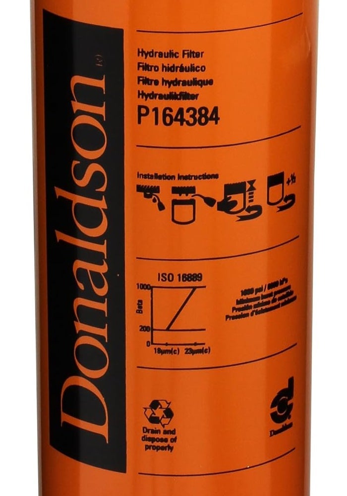 Donaldson P164384 Hydraulic Filter, Spin-on, Duramax