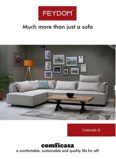 COMFICASA FEYDOM CasCais G Alure Nature : Modular Sofa bed  - Image 3