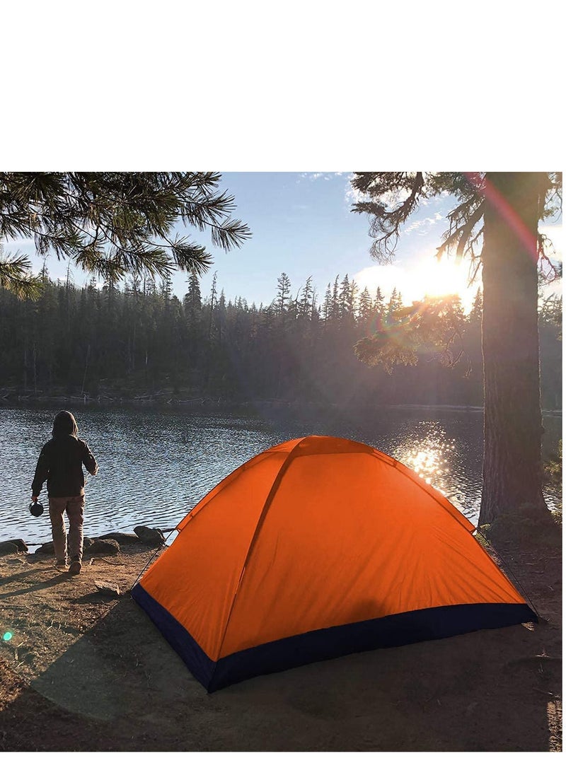 GO2CAMPS Automatic Camping Tent 4 Persons (200X200X135) CM,Instant Automatic Pop Up Dome Tent,Portable Windproof Lightweight for Family Backpacking Hunting Hiking Outdoor Beach Tent and Picnic Tent-Multicolour  - Image 5