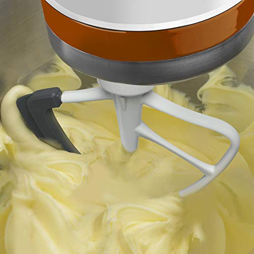 KITCHPOWER 4.5-5 Quart Flex Edge Beater for KitchenAid Tilt-Head Stand Mixers White - Image 5