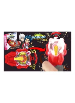 NIBEMINENT Beyblade Burst B-165 Tool Sparking Bey Launcher Japan NEW Red 11 x 7 6cm  - Image 4