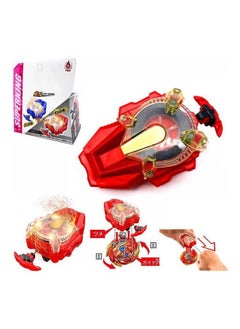 NIBEMINENT Beyblade Burst B-165 Tool Sparking Bey Launcher Japan NEW Red 11 x 7 6cm  - Image 2