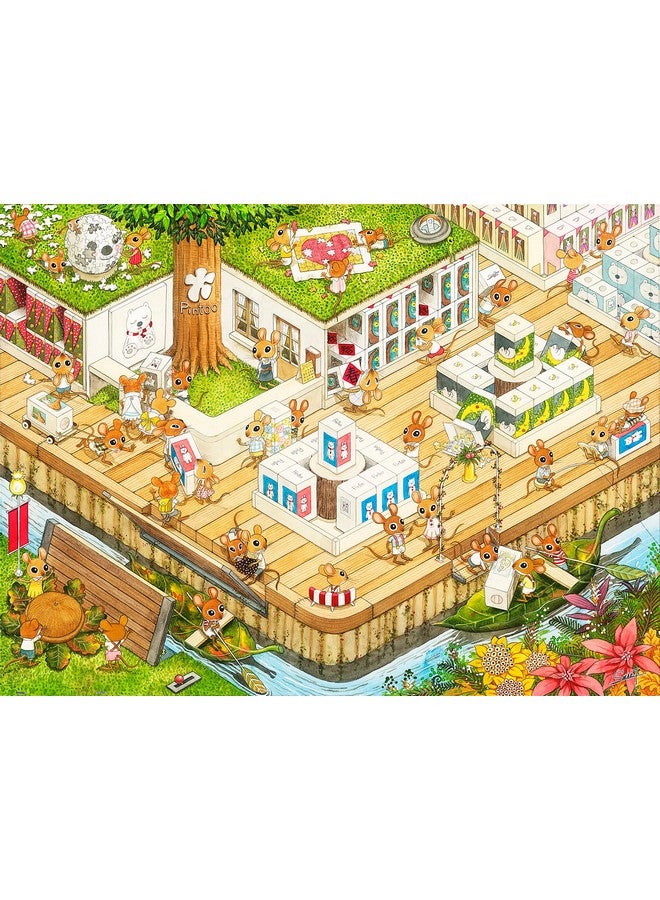 Pintoo Jigsaw Puzzles 1200 Piece for Adults - Smart - The Puzzle Shop Beautiful Plastic Puzzle for Home Decor Zero Dust Easy Storage [H2680] - Image 1