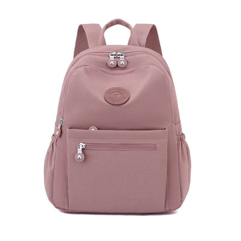 Tanweibago Mini Nylon Women Backpacks11L Small Ladies backpacks Casual Lightweight Women Shopping Travel Daypack Dust Pink - Image 2