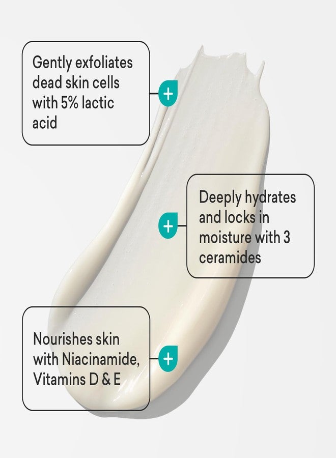 AmLactin Daily Nourish - Therapeutic Face and Body Lotion for Dry Skin - No-Scrub Exfoliator and Moisturizer with 5% Lactic Acid AHA, Safe for Sensitive Skin, 7.9 oz (Packaging May Vary)​ (Pack of 2) - Image 4
