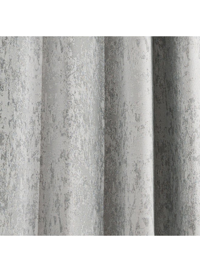 Home Box Travor Ocena 2-Piece Jacquard Extra Long Curtain Set 140 x 300 cm  - Image 4