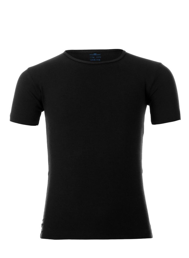 Mesery Mesery O Neck T- Shirts - For Boy-BLack  - Image 1