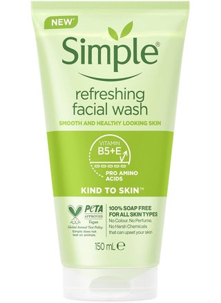 Refreshing Facial Wash Smooth And Healthy Looking Skin With Vitamin B5 + Vitamin E, Pro Amino Acids 150 ml - pzsku/Z2BCB9387D0DA73E38E7FZ/45/1747486292/3274fb7f-66ca-417b-b310-7172d0bc446e