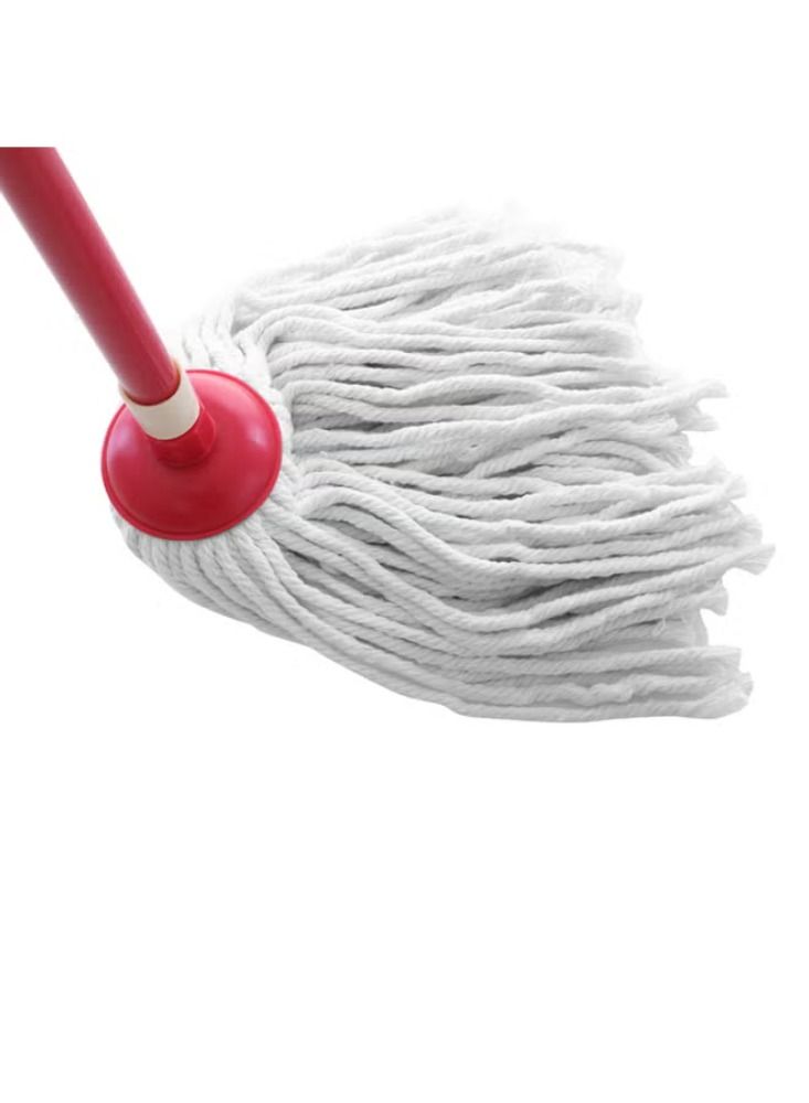 Dream Zone Cotton String Mop Red/White 15cm - Image 2