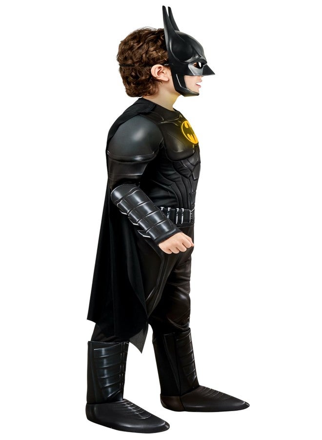 Rubies DC The Flash Movie: Batman Deluxe Costume for Kids by Rubies, Boy's Small - Image 4