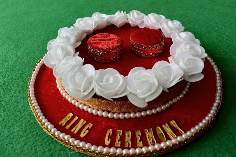 ring ceremony decorative plate  - Image 3