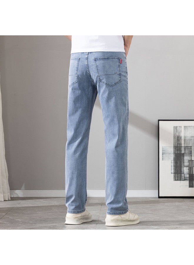 Tucano men's Business Casual Comfortable Versatile Straight Pants Classic Office Wear Trousers - Image 5